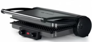 Bosch TCG4215 2000 W 2 Adet Pişirme Kapasiteli Çift Yönlü Teflon Tost Makinesi Siyah (İZMİR VE MANİSA TESLİMAT)