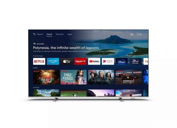 Philips 55PUS8057 4K Ultra HD 55 inç 140 Ekran Uydu Alıcılı Android Smart LED TV (SADECE İZMİR İÇİ TESLİMAT)