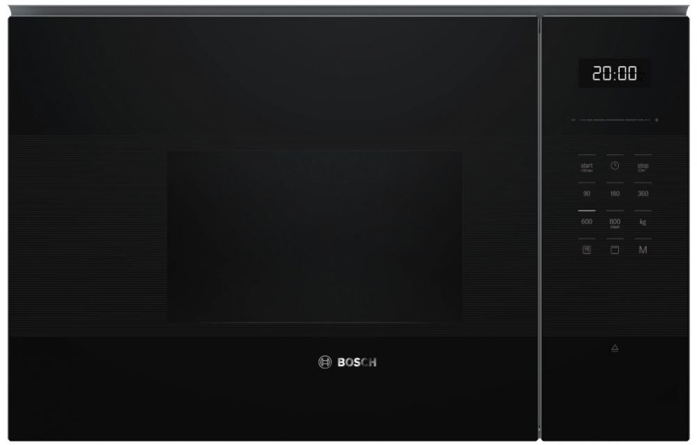 BOSCH BEL524MB2 Serie 6 Ankastre Mikrodalga, Izgara Fonksiyonlu Siyah (SADECE İZMİR İÇİ TESLİMAT)