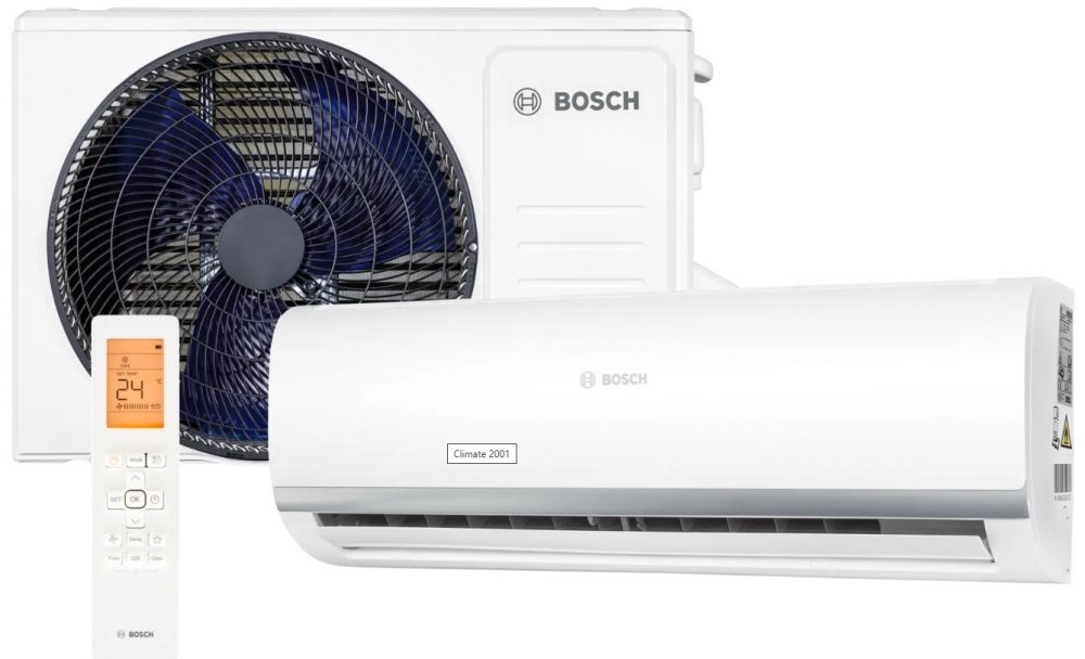 Bosch Climate 2001 CL2001U W 35 E A++ 9000 BTU Inverter Duvar Tipi Klima (SADECE İZMİR İÇİ TESLİMAT)