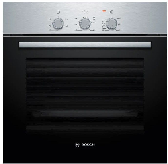 Bosch HBF011BR0T Serie 2 Ankastre Fırın 60 x 60 cm Inox (SADECE İZMİR İÇİ TESLİMAT)