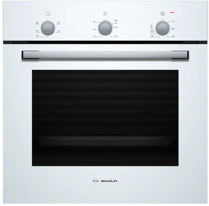 Bosch HBF011BV1T Serie 2 Ankastre Fırın 60 x 60 cm Beyaz (SADECE İZMİR İÇİ TESLİMAT)