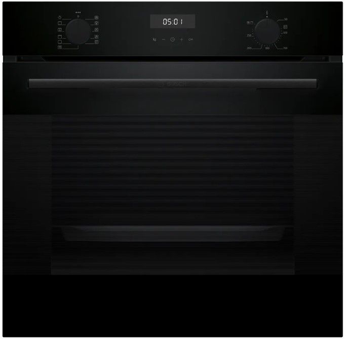 BOSCH HUA717BA0T Serie 4 Buhar Destekli Ankastre Fırın 60 x 60 cm Siyah (SADECE İZMİR İÇİ TESLİMAT)
