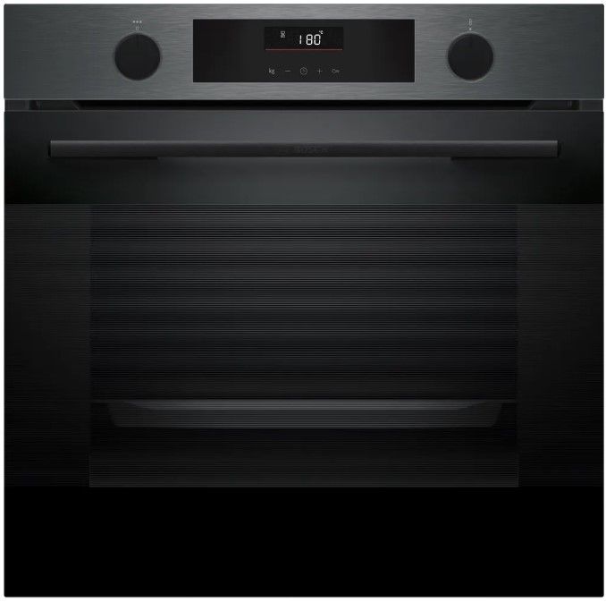 BOSCH HUA736EG0T Serie 4 Buhar Destekli Ankastre Fırın 60 x 60 cm Black Inox (SADECE İZMİR İÇİ TESLİMAT)