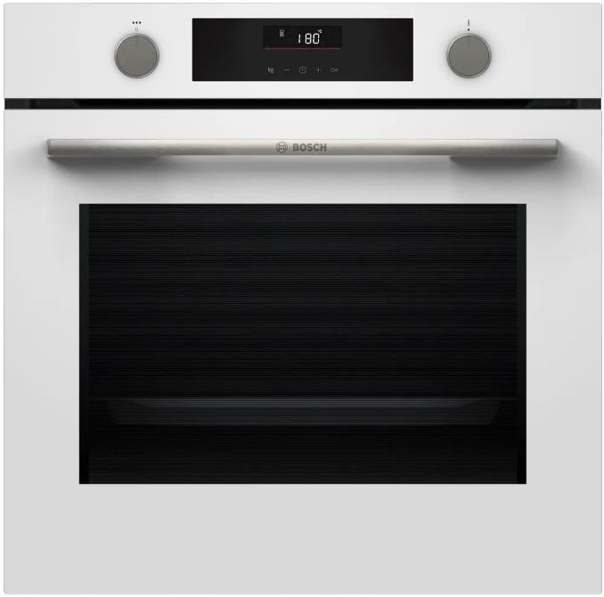 BOSCH HUA736EV0T Serie 4 Buhar Destekli Ankastre Fırın 60 x 60 cm Beyaz (SADECE İZMİR İÇİ TESLİMAT)