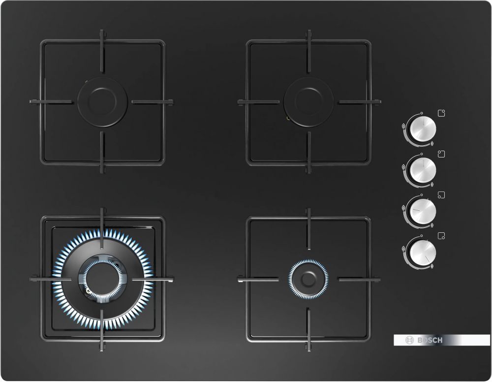 Bosch POH7C6O12O Wok Gözlü Siyah Cam Ankastre Ocak (İZMİR VE MANİSA TESLİMAT)