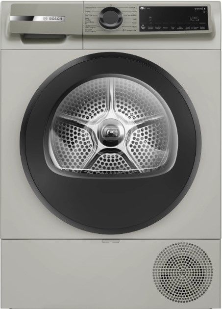 BOSCH WQJ2420XTR Serie 6 Isı Pompalı Kurutma Makinesi 9 kg Gümüş (SADECE İZMİR İÇİ TESLİMAT)