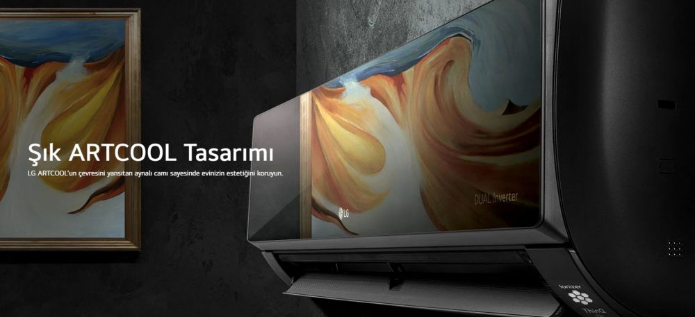 LG UV Artcool AC12BH 12000 BTU Dual Inverter Duvar Tipi Klima(SADECE İZMİR İÇİ TESLİMAT)