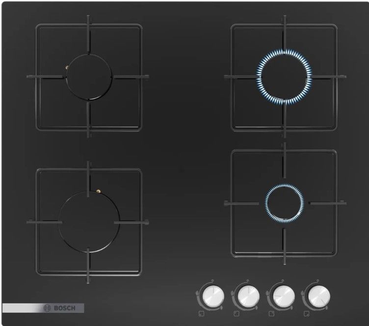 Serie 2 Gazlı Ocak 60 cm Sert cam PNP6C6O12O  (SADECE İZMİR İÇİ TESLİMAT)