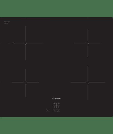 Serie | 2 İndüksiyonlu Ocak 60 cm Siyah, surface mount without frame PUG61KAA5E  (İZMİR VE MANİSA TESLİMAT)