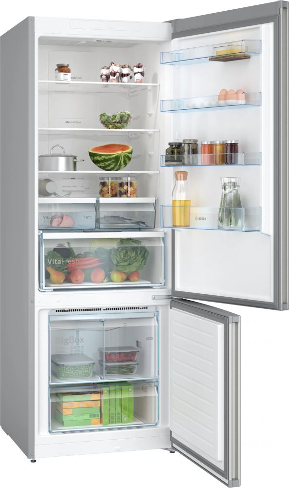 Serie 4 Alttan Donduruculu Buzdolabı 193 x 70 cm Kolay temizlenebilir Inox KGN56XIE0N (İZMİR VE MANİSA TESLİMAT)