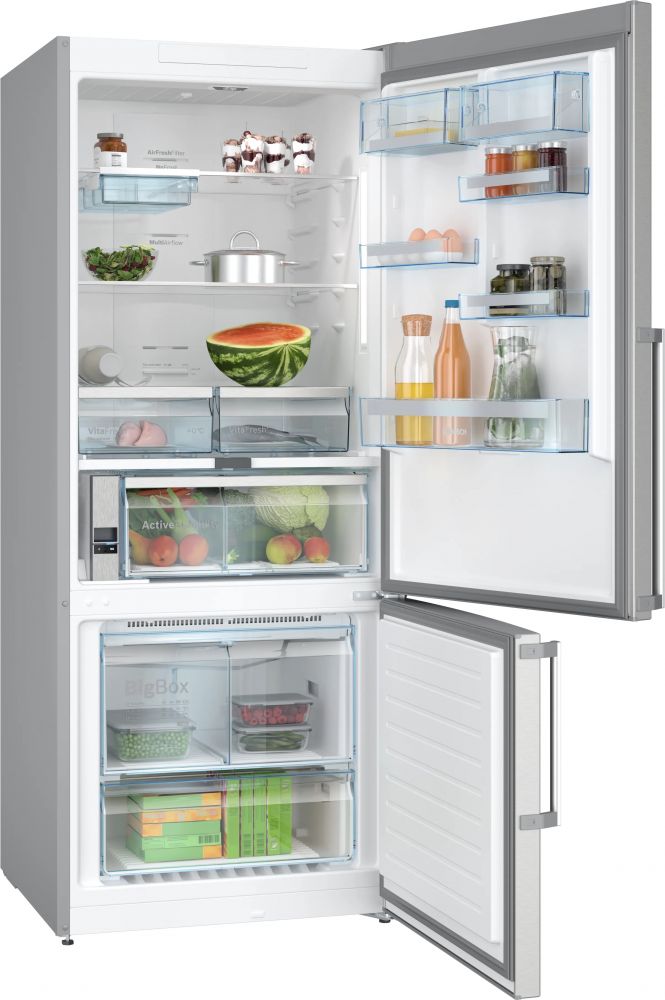 Serie 8 Alttan Donduruculu Buzdolabı 186 x 75 cm Kolay temizlenebilir Inox KGA76PIE0N (İZMİR VE MANİSA TESLİMAT)