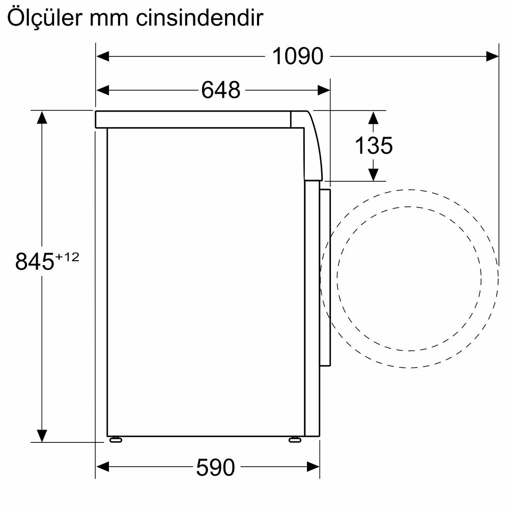 Serie 8 Çamaşır Makinesi 10 kg 1400 dev./dak., Gümüş WGB254AXTR (İZMİR VE MANİSA TESLİMAT)