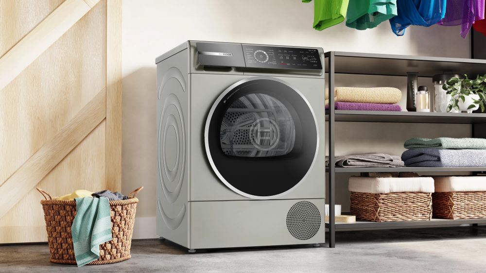 Serie 8 Isı Pompalı Kurutma Makinesi 9 kg Gümüş WQB245AXTR (İZMİR VE MANİSA TESLİMAT)