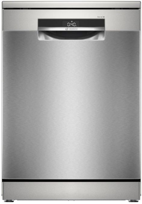 SMS6EKI63T Bosch Serie 6 Solo Bulaşık Makinesi 60 cm Paslanmaz çelik parmak izi tutmaz