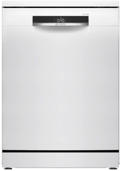 SMS6EKW63T Bosch Serie 6 Solo Bulaşık Makinesi 60 cm Beyaz