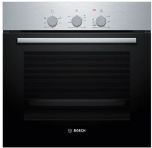Bosch HBF011BR0T Serie 2 Ankastre Fırın 60 x 60 cm Inox (SADECE İZMİR İÇİ TESLİMAT)
