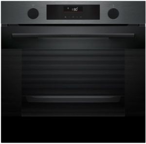BOSCH HUA736EG0T Serie 4 Buhar Destekli Ankastre Fırın 60 x 60 cm Black Inox (SADECE İZMİR İÇİ TESLİMAT)