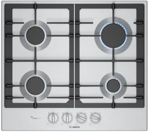 BOSCH PCP6A5I90 Serie 6 Gazlı Ocak 60 cm Paslanmaz çelik (SADECE İZMİR İÇİ TESLİMAT)