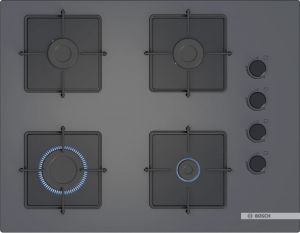 BOSCH POP7C9P30O Serie 4 Gazlı Ocak 67 cm Sert cam, Antrasit