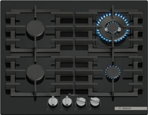 BOSCH PPH6A6I40O Serie 6 Gazlı Ocak 60 cm Sert cam, Siyah (SADECE İZMİR İÇİ TESLİMAT)