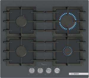 BOSCH PPP6A9I40 Serie 6 Gazlı Ocak 60 cm Sert cam, Antrasit gri (SADECE İZMİR İÇİ TESLİMAT)