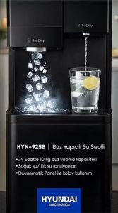 Hyundai HYN-925 Buz Makineli Su Sebili (SADECE İZMİR İÇİ TESLİMAT)