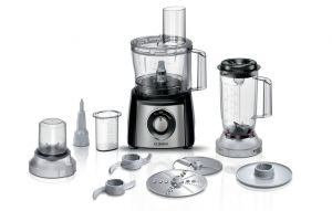 Mutfak Robotu MultiTalent 3 800 W Siyah, Brushed stainless steel MCM3501M (SADECE İZMİR İÇİ TESLİMAT)
