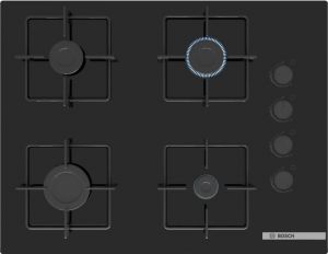 POP7C6P31O Serie 4 Gazlı Ocak 67 cm Sert cam, Siyah (SADECE İZMİR İÇİ TESLİMAT)