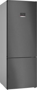 Serie 4 Alttan Donduruculu Buzdolabı 193 x 70 cm Kolay temizlenebilir siyah inoks KGN56CXE0N (İZMİR VE MANİSA TESLİMAT)