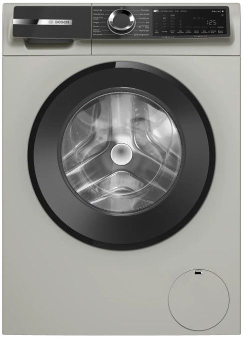 WGK252ZXTR Bosch Serie 6 Çamaşır Makinesi 10 kg 1200 dev./dak., Gümüş